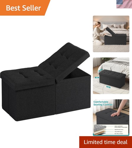 Storage ottoman bench - storage,