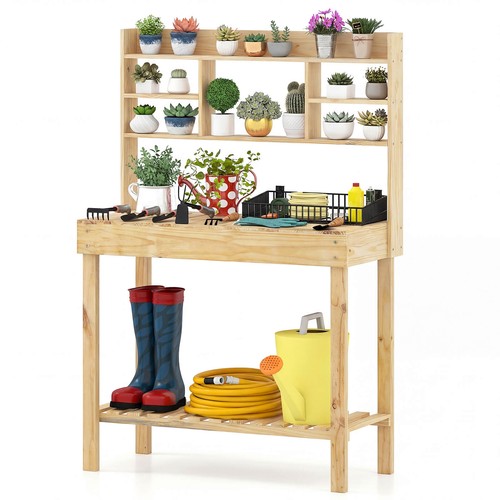 Potting bench table flip - potting,