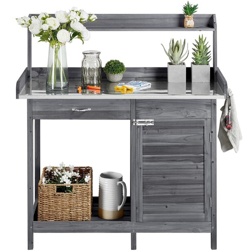 Outdoor potting bench table - outdoor,