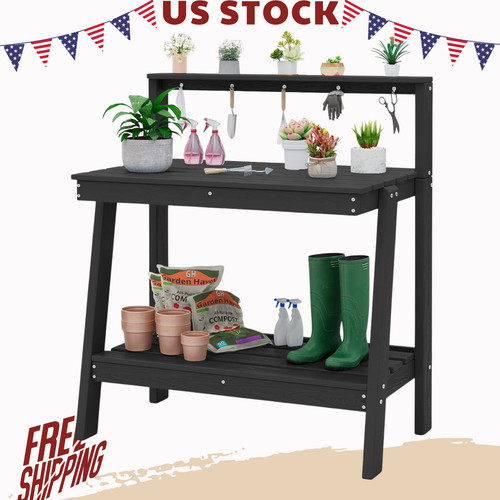 Tier outdoor potting bench - tier,